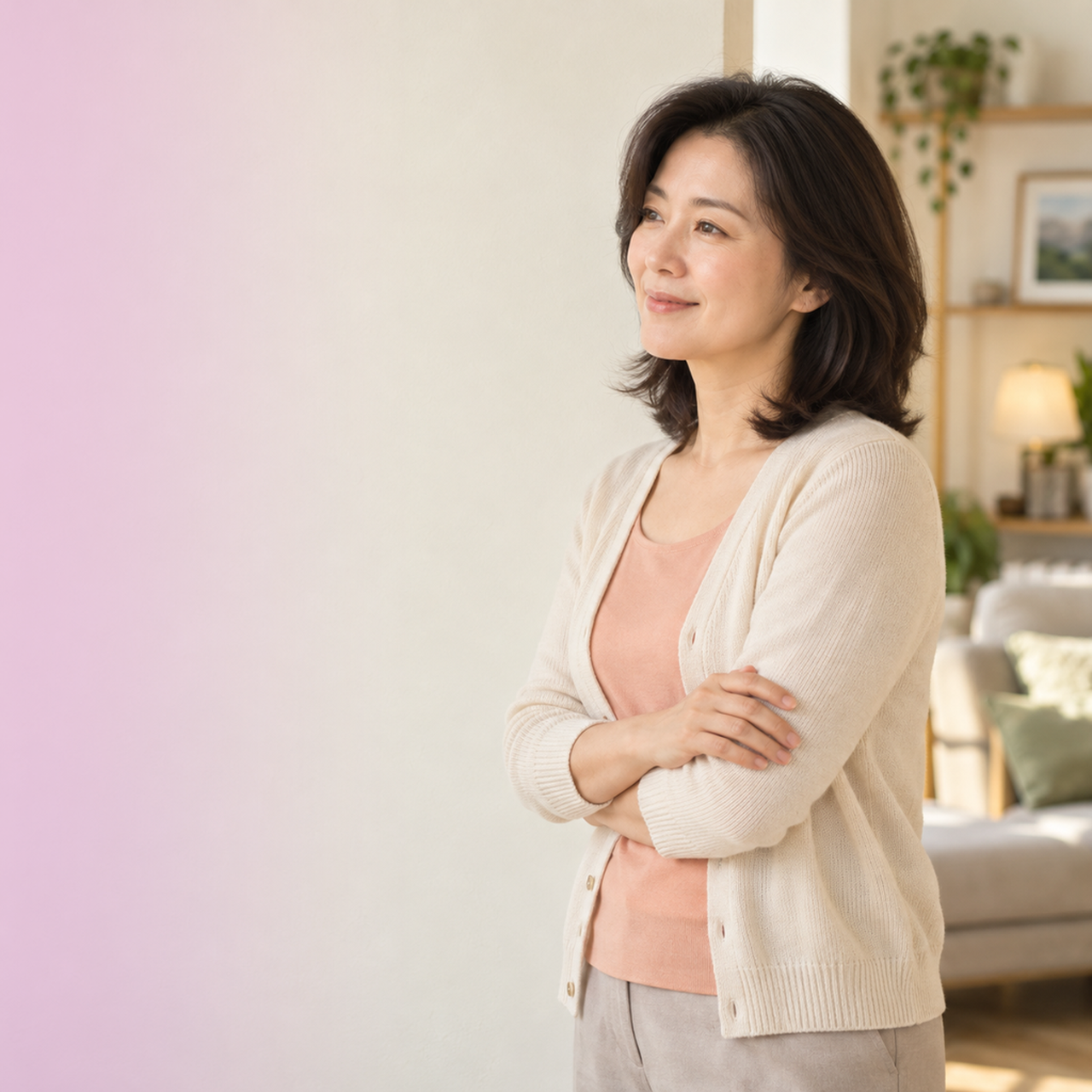 다음머니 카드할부대출 팔짱을 끼고 매달 청구를 생각하는 고객